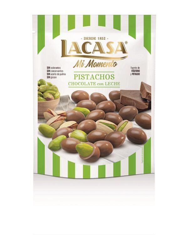 Lacasa Mi Momento Pistacho Ch Leche Doypack 100gr