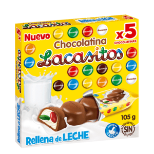 Lacasitos Chocolatina Pack 5 21gr