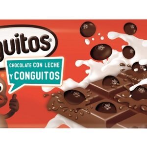 Tableta Chocolate Leche con Conguitos 100gr