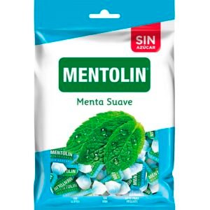 Mentolin Menta Suave Sin Azucar Bolsa 100gr