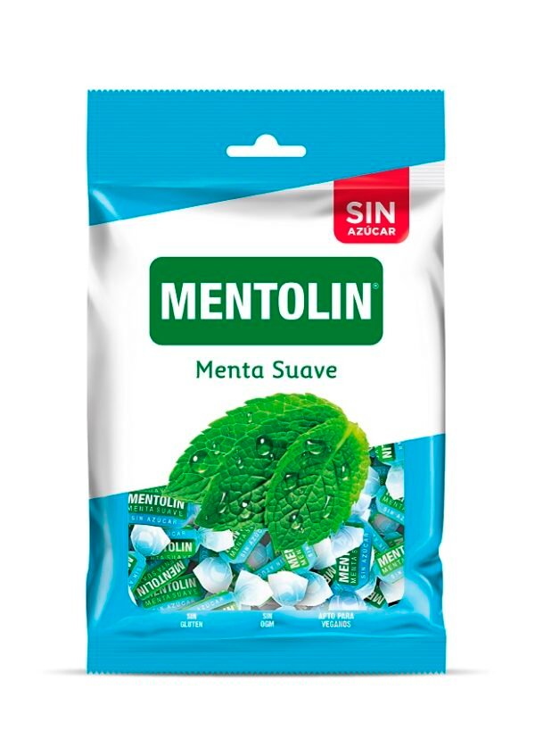 Mentolin Menta Suave Sin Azucar Bolsa 100gr