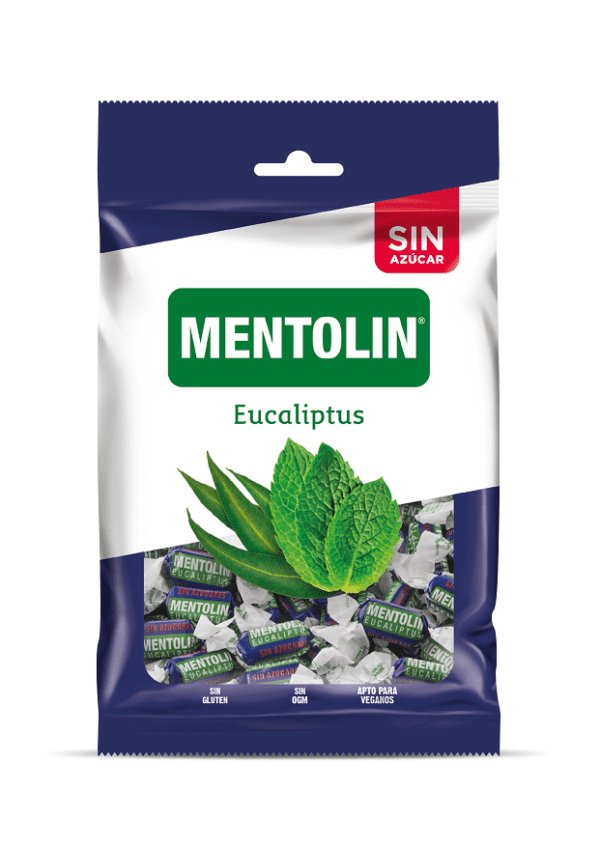 Mentolin Eucaliptus Sin Azucar Bolsa 100gr