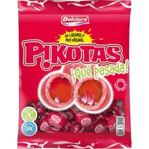 Caja Expositora Pikotas Cereza 100gr