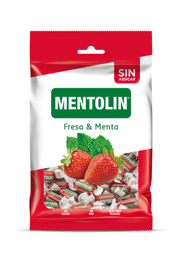 Mentolin Fresa Menta Sin Azucar Bolsa 100gr