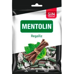 Mentolin Regaliz Sin Azucar Bolsa 100gr - Ref: 626801