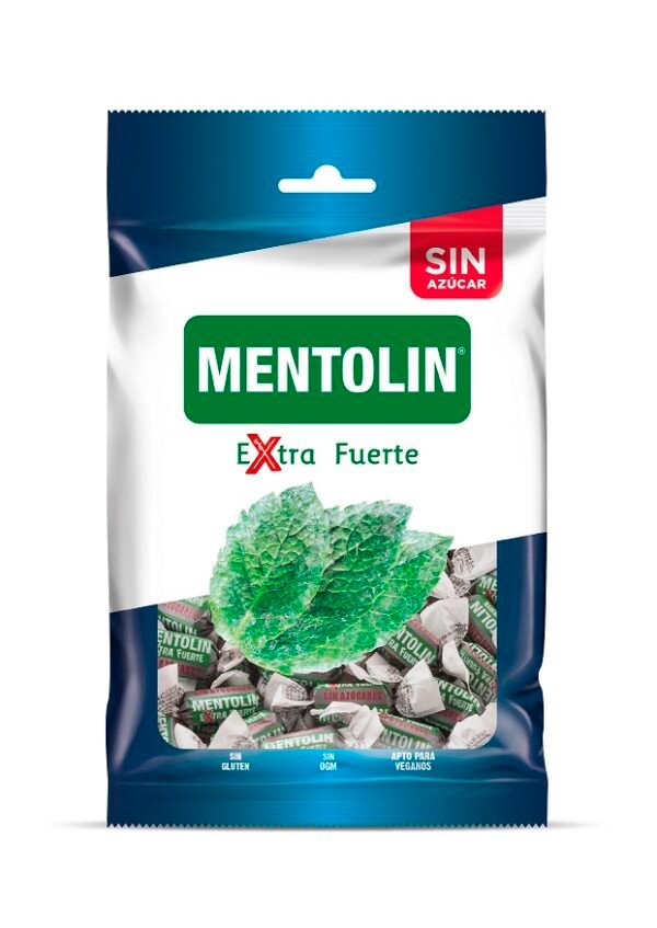 Mentolin Extra Fuerte Sin Azucar 100gr