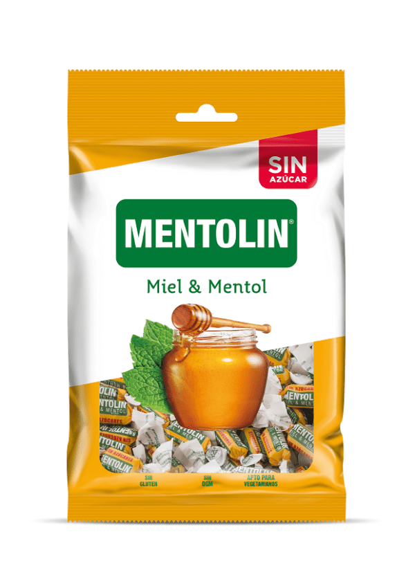 Mentolin Miel Mentol Sin Azucar 100gr