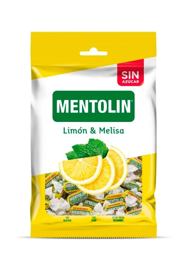 Mentolin Limón Melisa Sin Azucar Bolsa 100gr