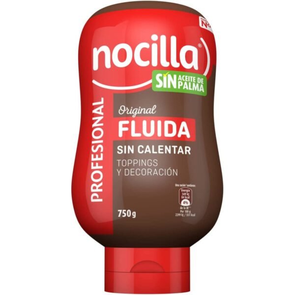 Nocilla Fluida Boca Abajo Original 750gr - Ref: 50011